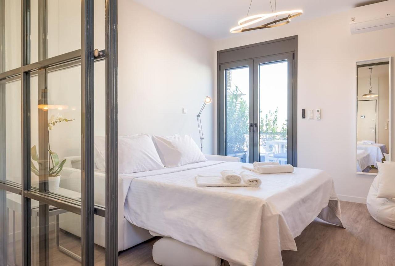 アテネSyntagma Modern New Flat, Large Balcony With Viewアパートメント エクステリア 写真