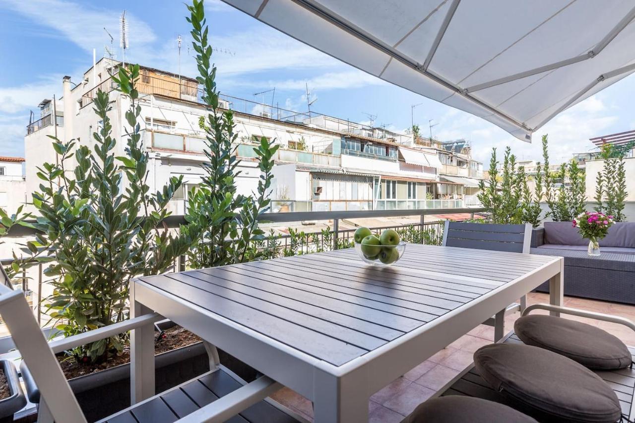 アテネSyntagma Modern New Flat, Large Balcony With Viewアパートメント エクステリア 写真